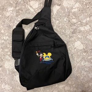 Disney black backpack new